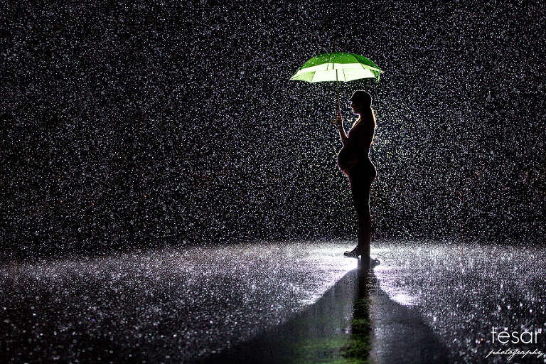 Maternity Rain Shot Boise Photographer 01